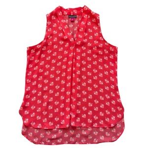 VINCE CAMUTO Sleeveless V-neck top, Size:XS